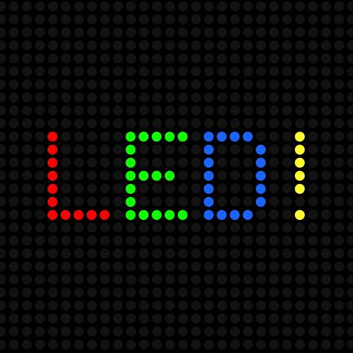 ​​Letreiro LED: Texto LED