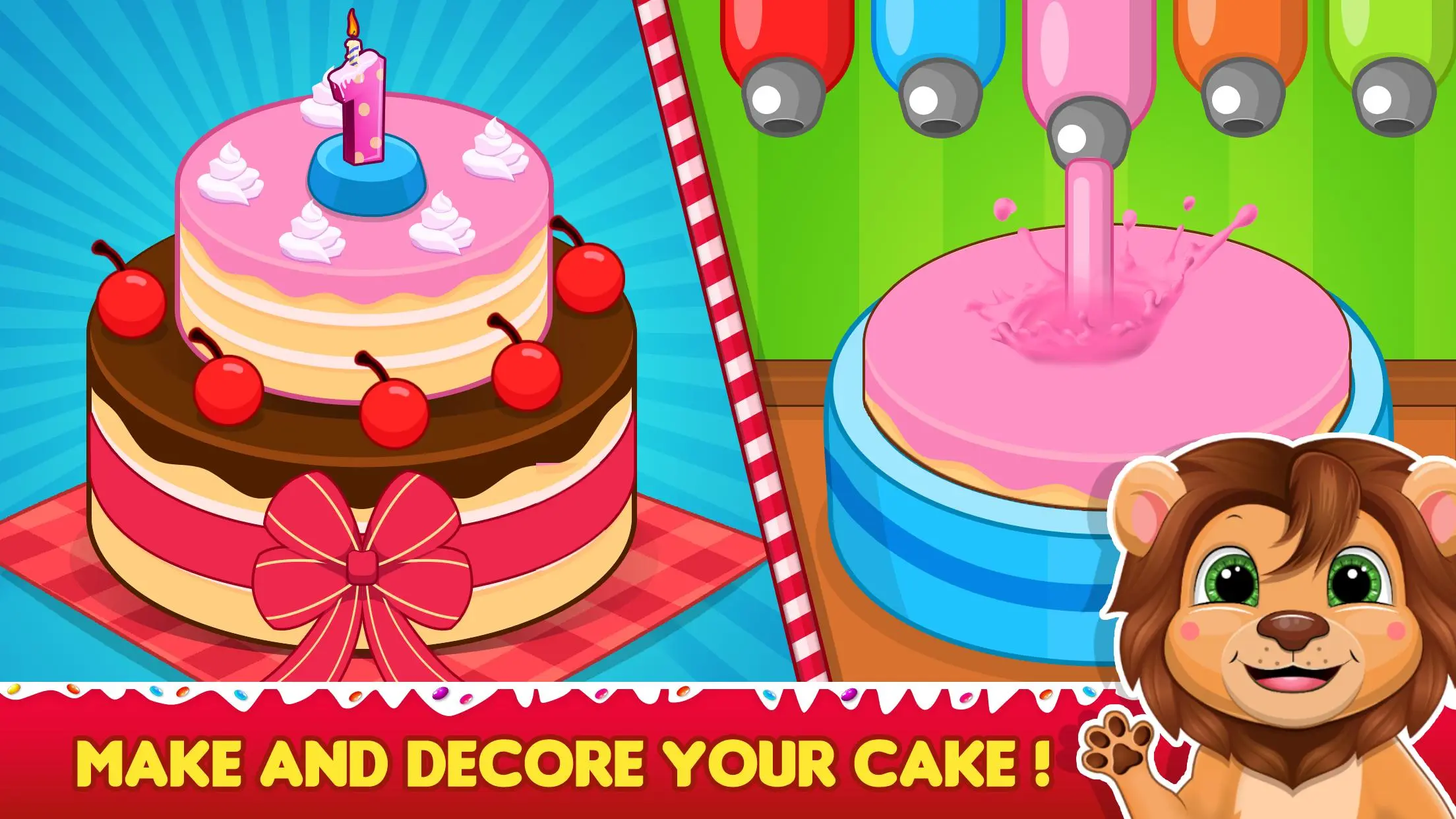 Make a Cake - Cooking Games