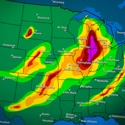 Radar of rain