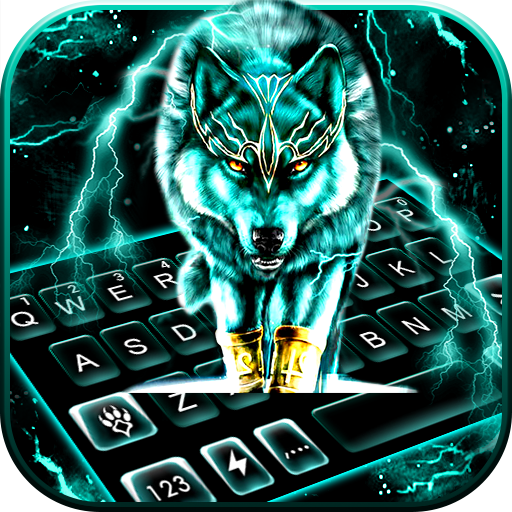 Thunder Neon Wolf Theme