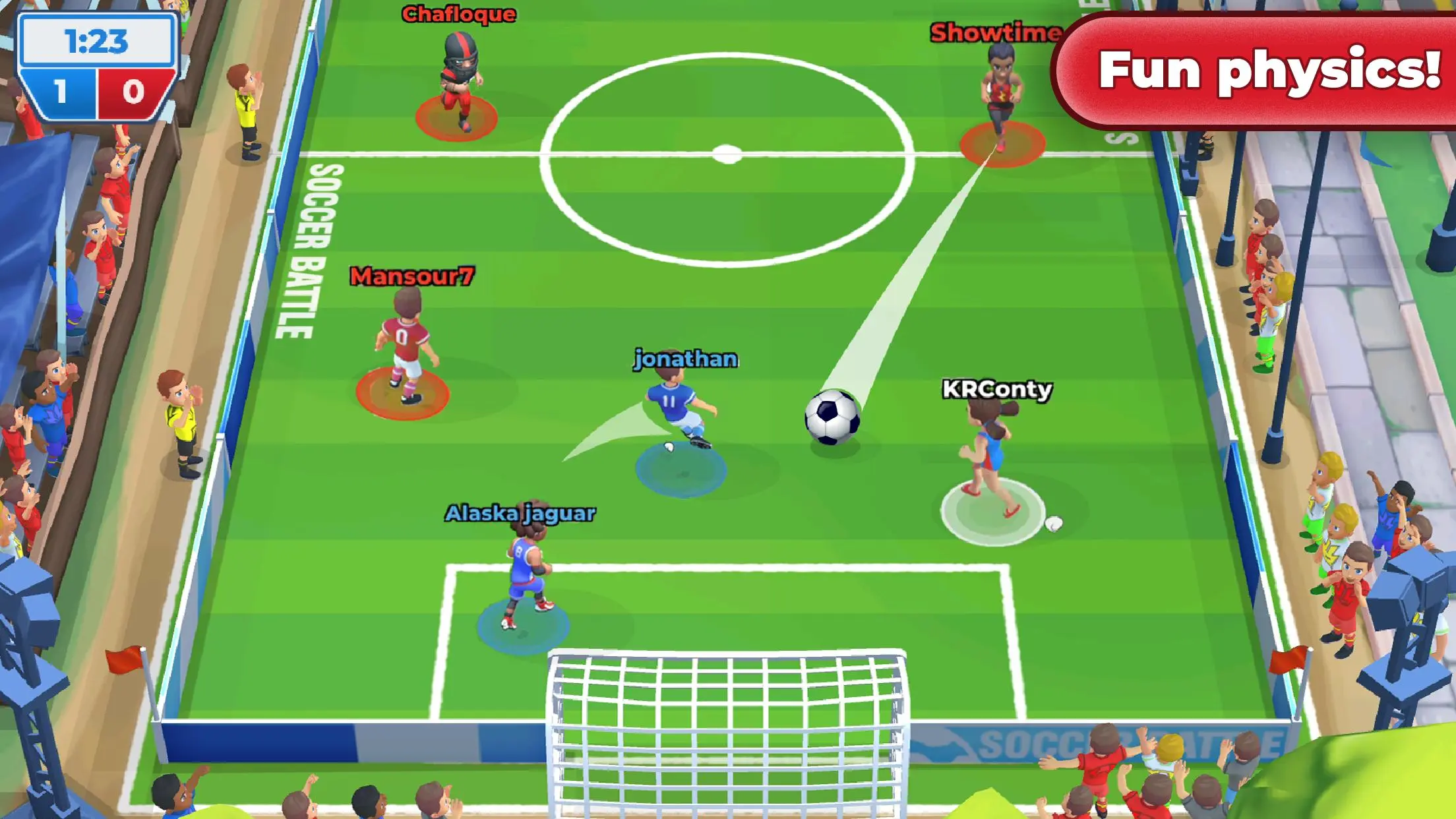 Download Soccer Battle - PvP Football android on PC