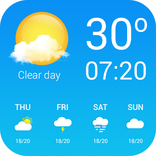 天気 嵐  ウィジェット 風速