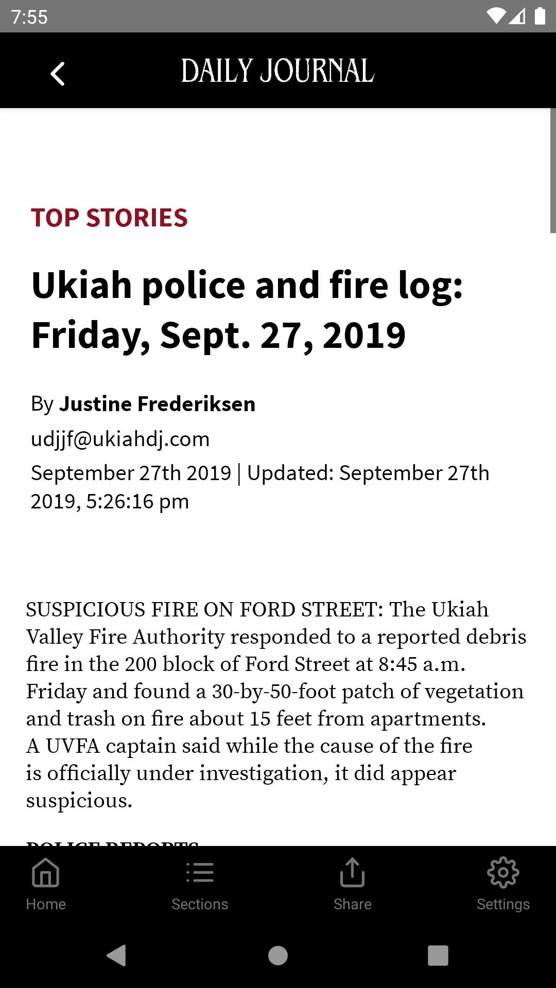 Download Ukiah Daily Journal android on PC