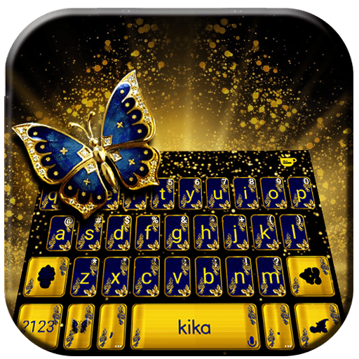 Glitter Butterfly Tema