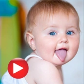 Cute baby Stickers - Animated