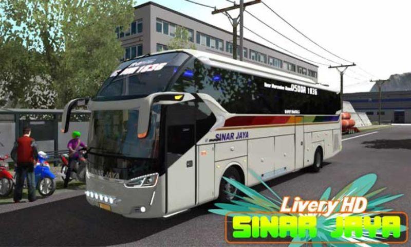 Mod Livery Bussid Sinar Jaya