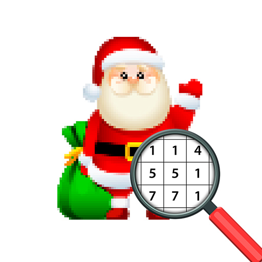 Sayılarla boyama - Noel Baba