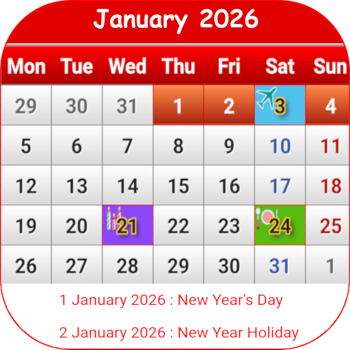 Myanmar Calendar 2026