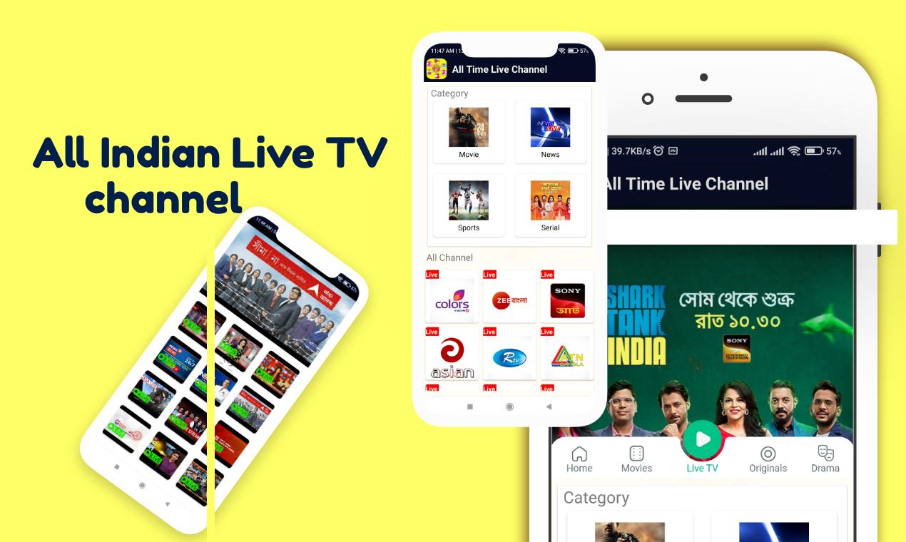 Live tv sale indian channels app