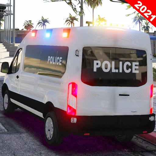 Police Van Crime Chase Game 3D