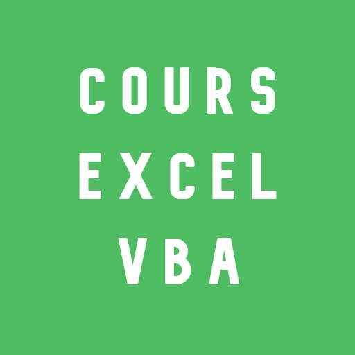 Cours Excel VBA