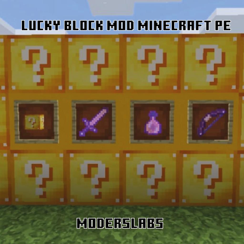 LUCKY BLOCK MOD 1.16.5 minecraft - how to download & install lucky