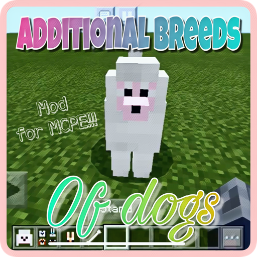 Additional breeds of dogs addon for MCPE