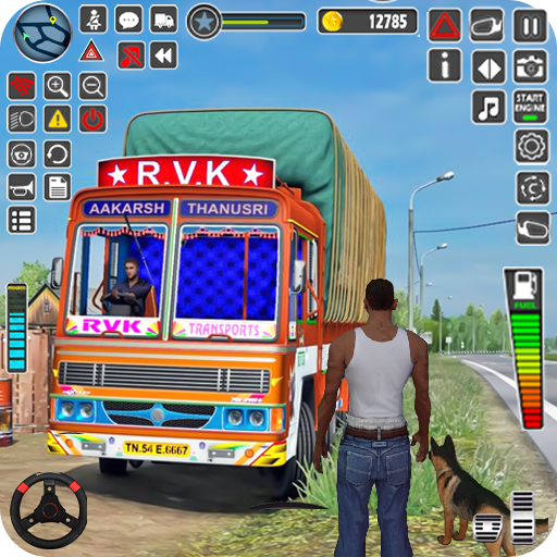 ชาวอินเดีย รถบรรทุก เกม 3d