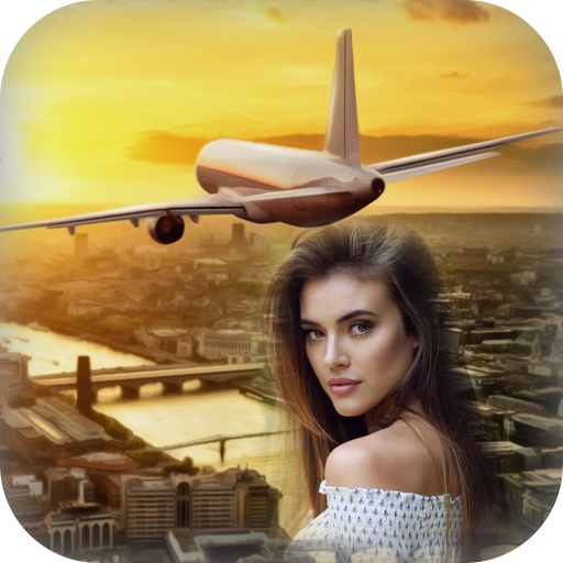 Airplane Photo Editor - flying focus photo effects