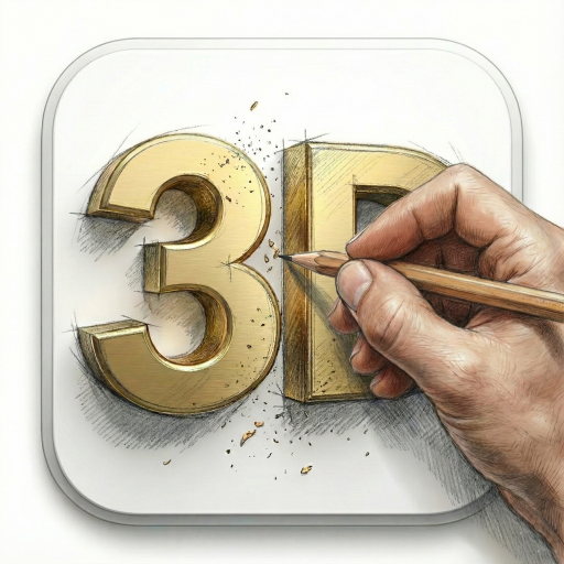 how to draw 3D