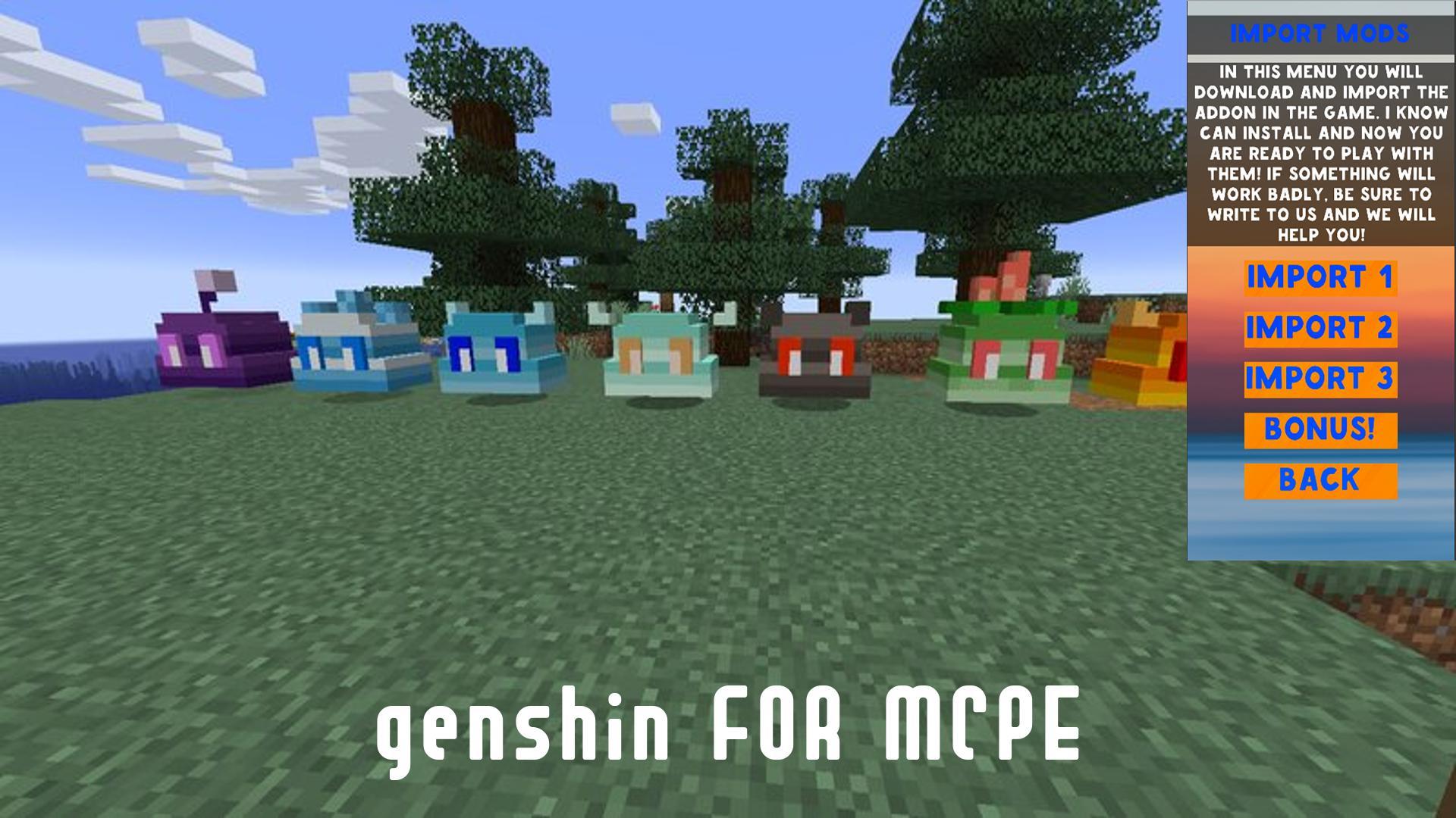 Скачать Genshin Mod Minecraft PE на ПК | Официальный представитель GameLoop