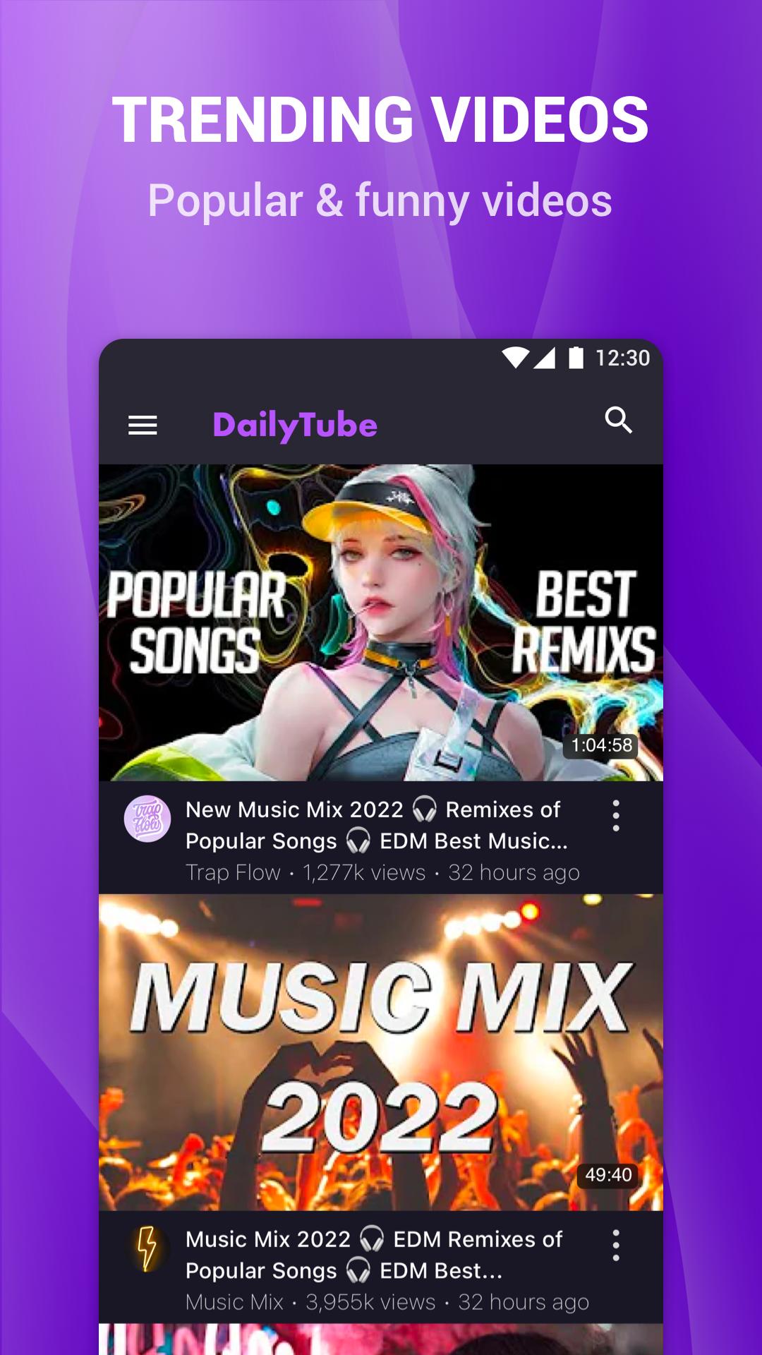 DailyTube - Block Ads Tubeplay