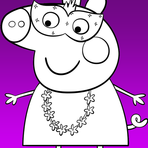 Peppa Pig Coloring Book