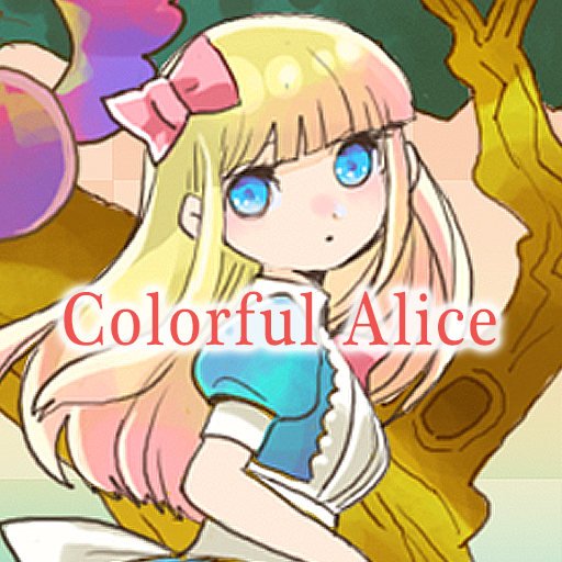 Wallpaper, ikon Colorful Alice