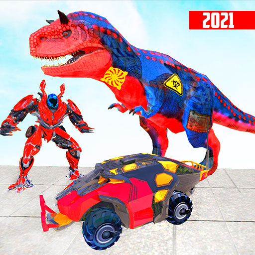 Dinosaur Robot Transform Car