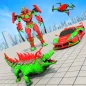 Crocodile Car Robot Games