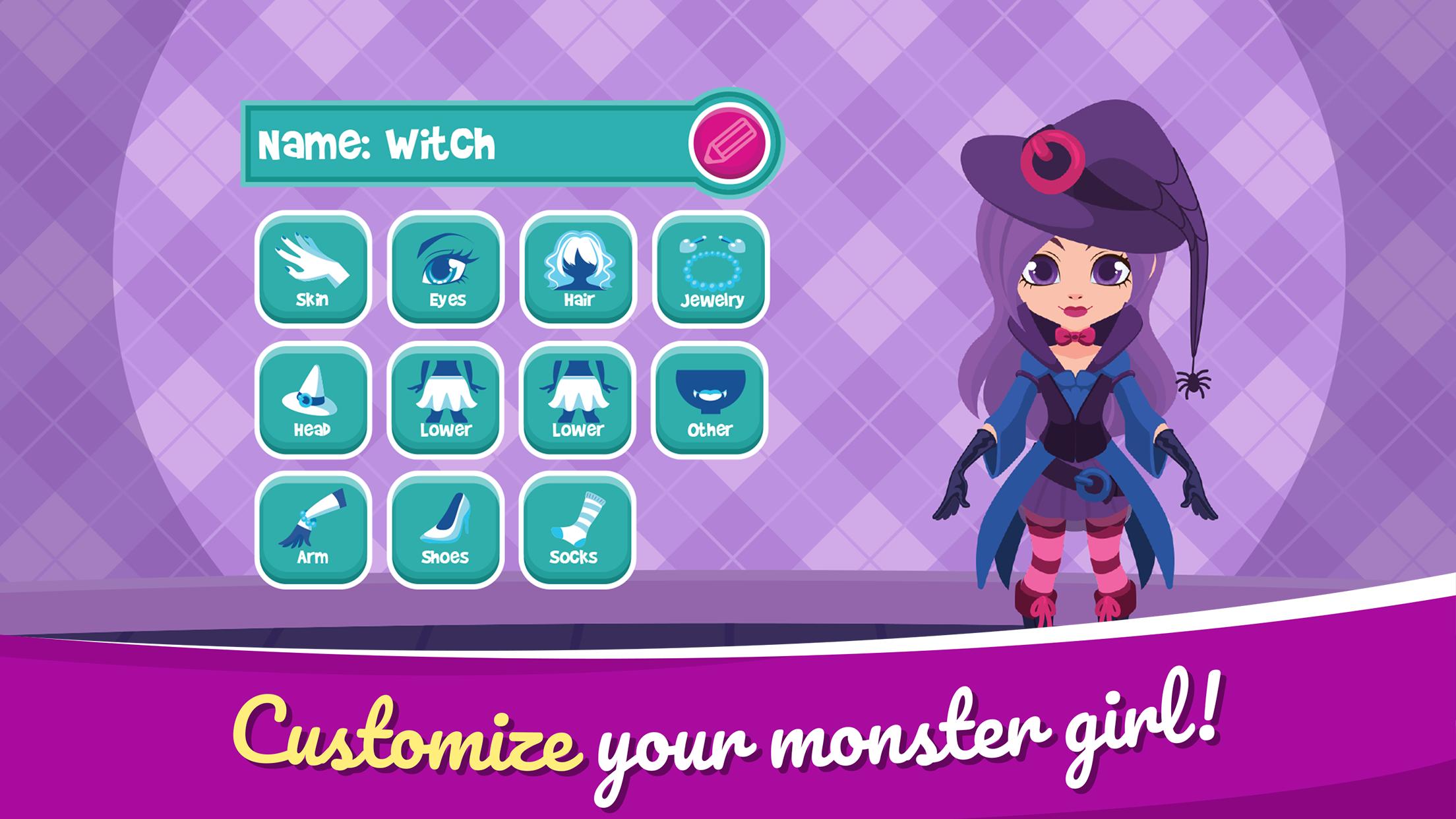 Download My Monster House: Doll Games android on PC