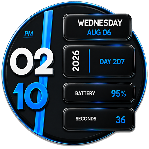 Live Wallpaper Jam Digital