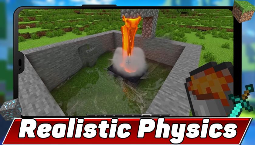 How to install Physics Mod for Minecraft (Realistic Physics) 
