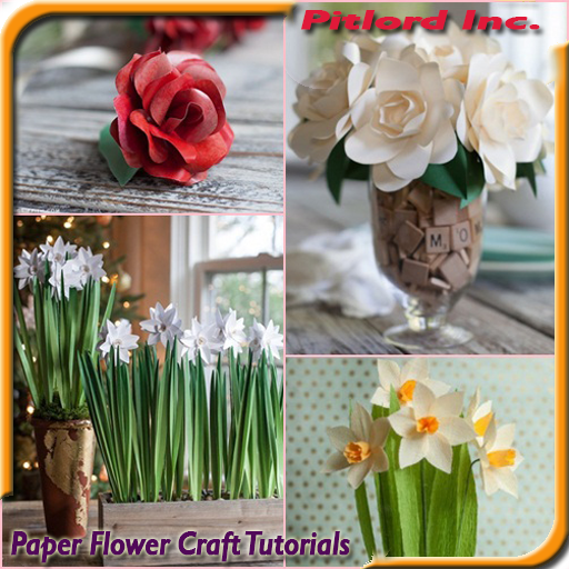 flower paper craft tutorials