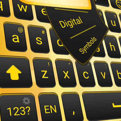 siyah ve sarı klavye