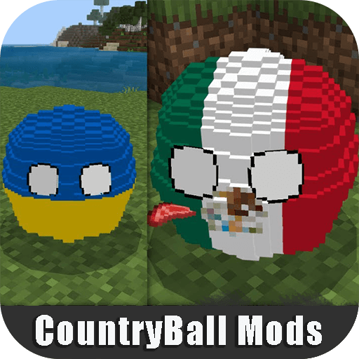 Countryballs mod For Minecraft
