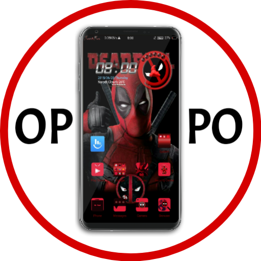 OPPO A37 - DeadPool 2 Theme