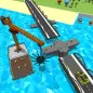 Build River Bridge Sim: River Construction Games