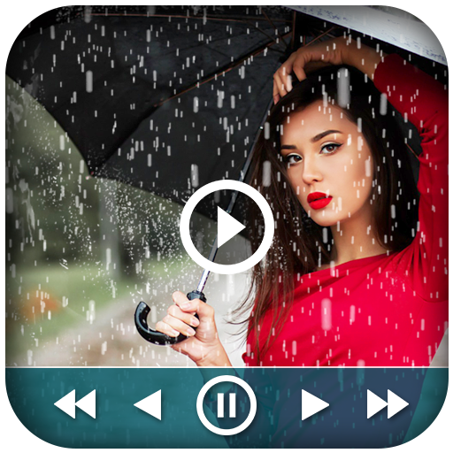 Rain Effect Video Maker : Phot