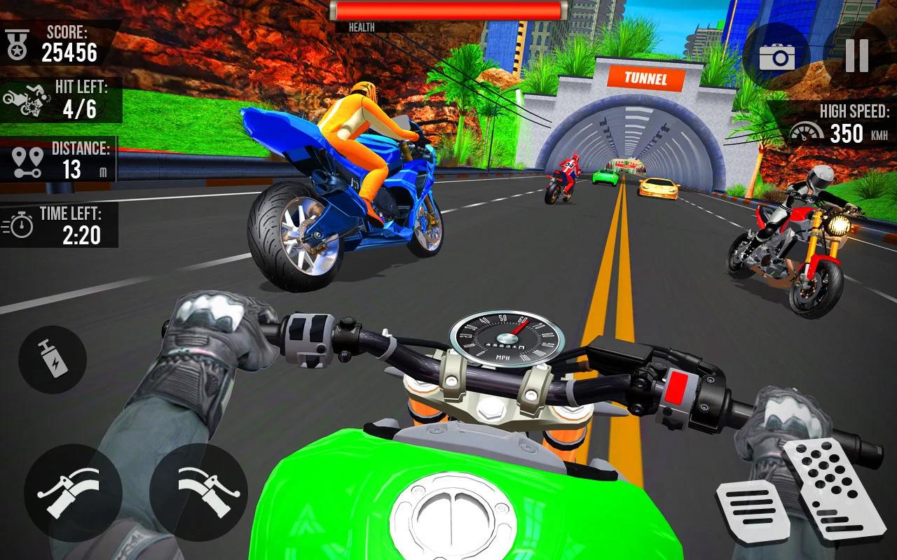 Скачать Highway Rider Bike Racing Game на ПК | Официальный представитель  GameLoop