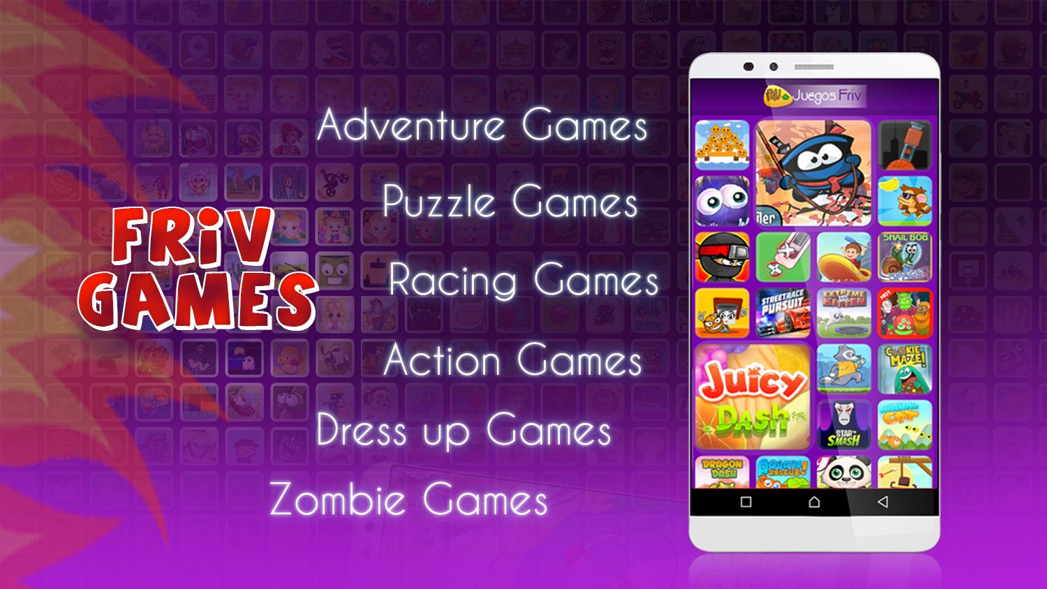 Download Games + Friv + Free Download android on PC