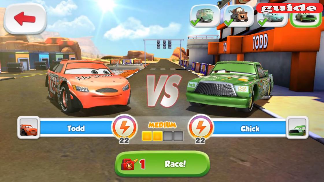 Download Guide Cars Fast as Lightning android on PC