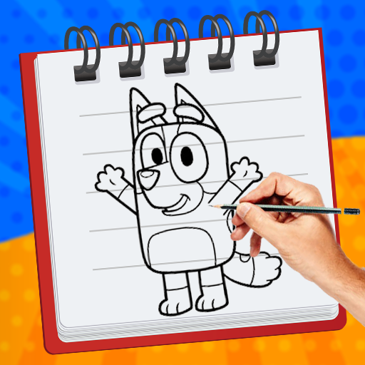 How to Draw Bluey