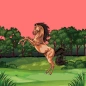 Jungle Horse Riding Game 3D