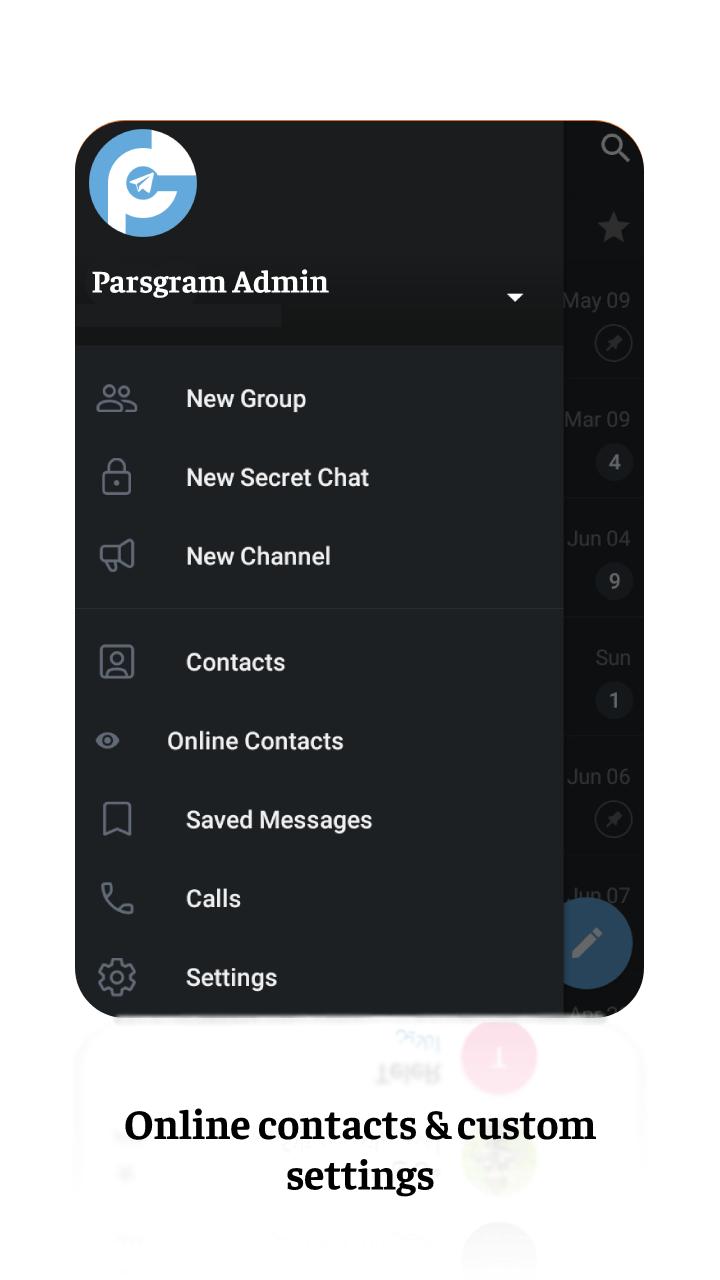 Download Parsgram بدون فیلتر android on PC