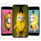 Banana Cat Wallpapers 4K HD