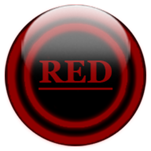 Red Glass Orb Icon Pack