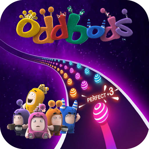 Oddbods Dance Tiles Ball Road