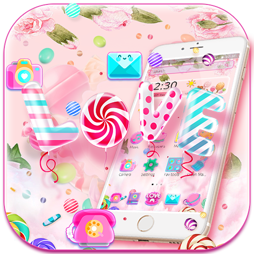 Pink Candy Sweet Love Theme
