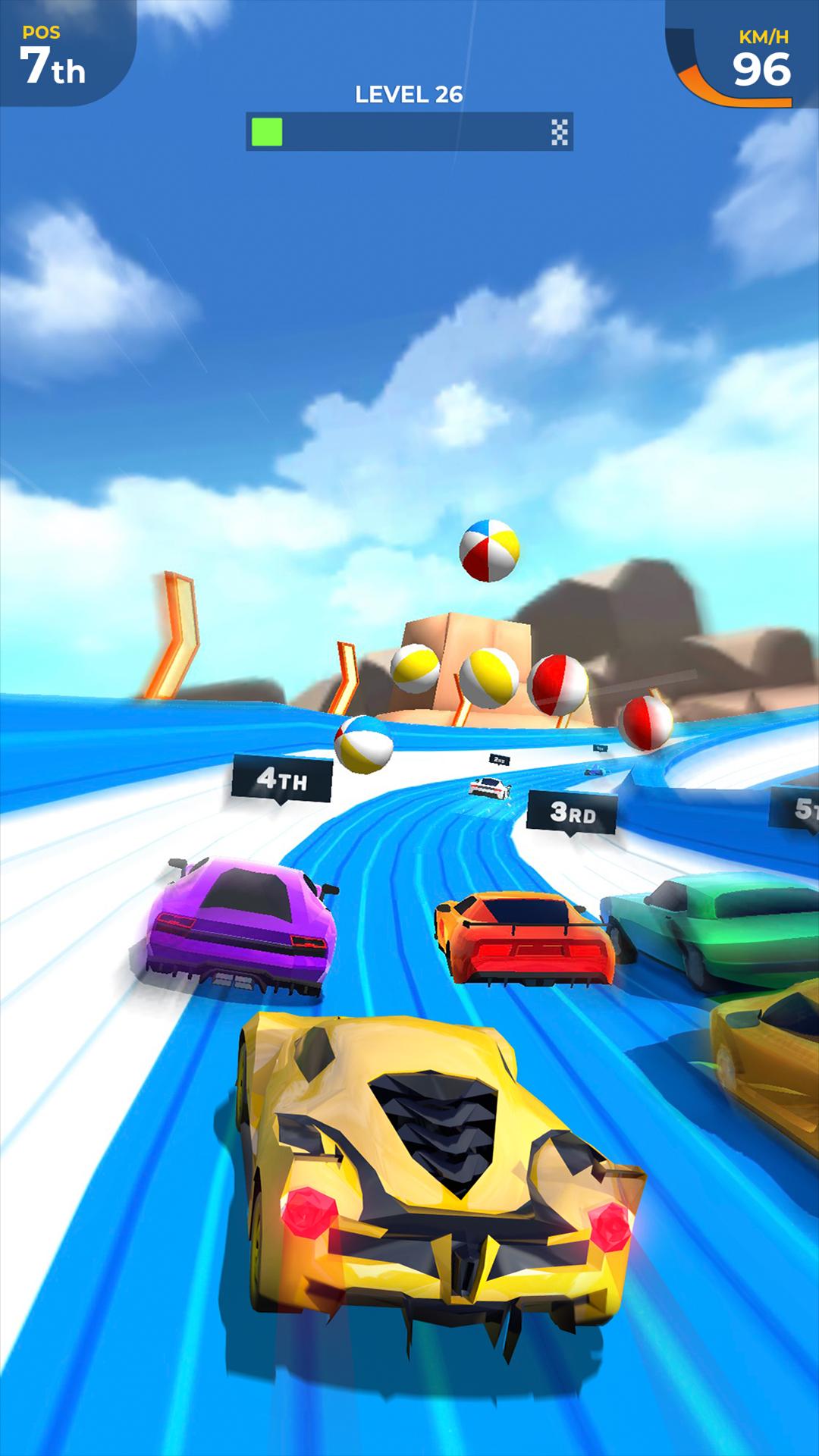 Rage Racing 3D, jogo de corrida simples UWP para Windows 10 Mobile