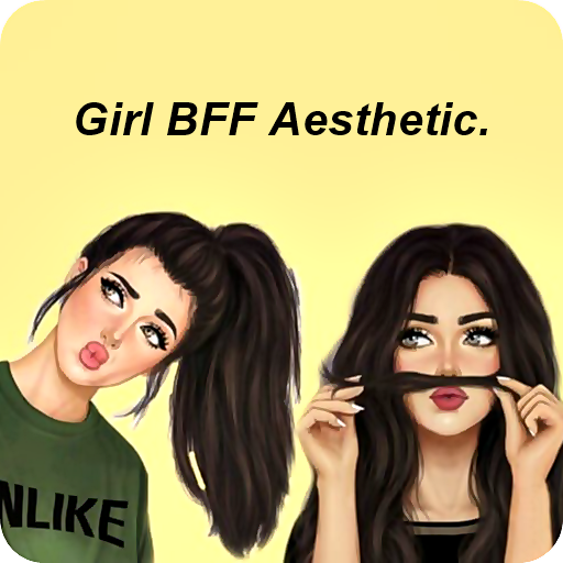 Девушка BFF эстетические обои 