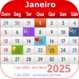 Brasil Calendário 2025