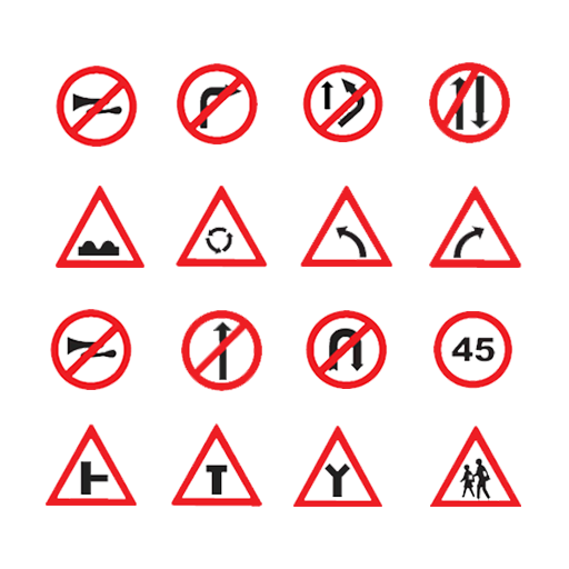 Driving theory test - Traffic 