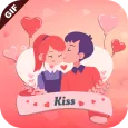 Kiss GIF : Kiss Stickers For Whatsapp